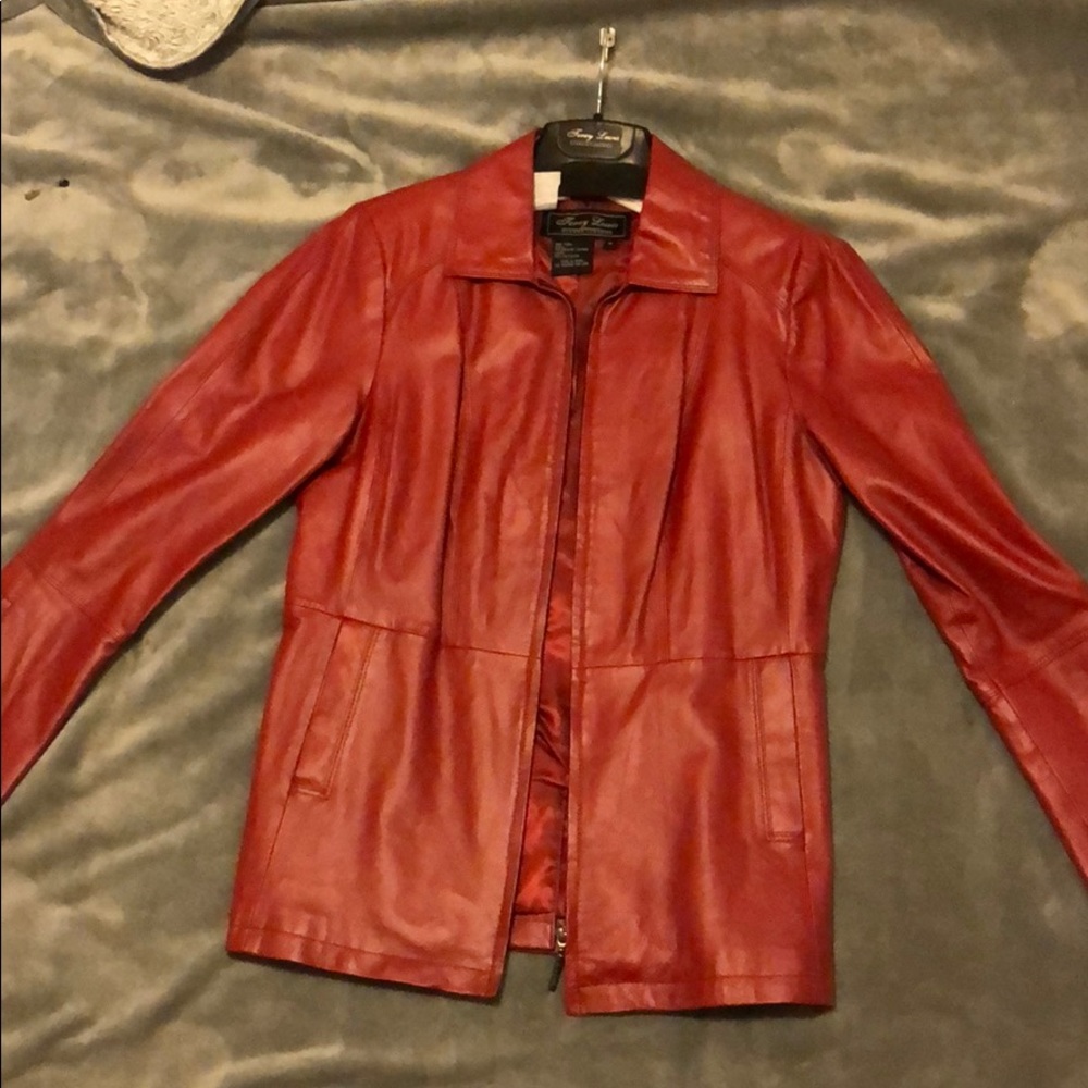 Jerry Lewis 100% Genuine Leather Jacket